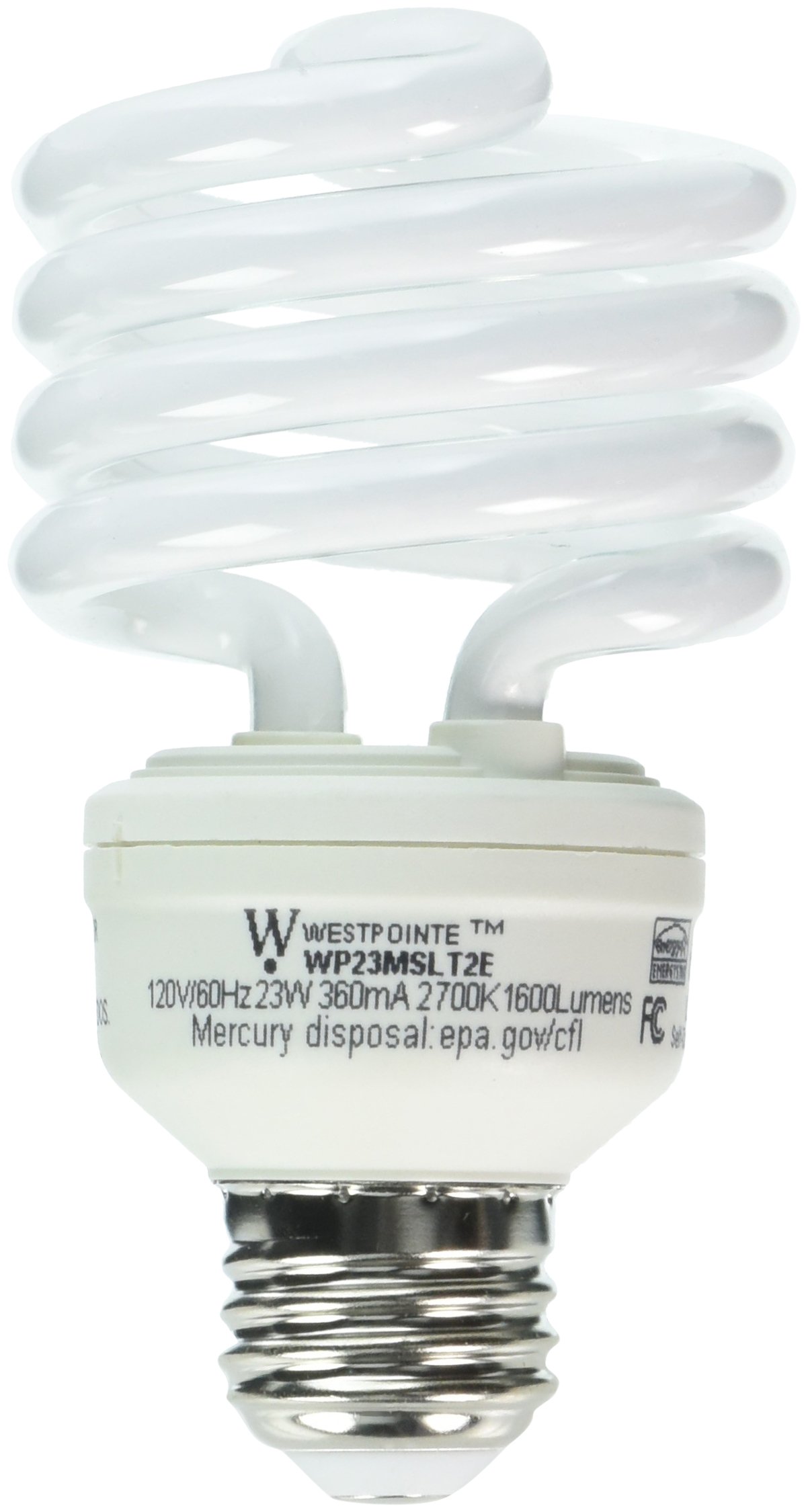 Compact Fluorescent bulb 23W Soft White, 4Pack eBay