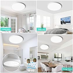 12 Inch 24W LED Flush Mount Ceiling Light
