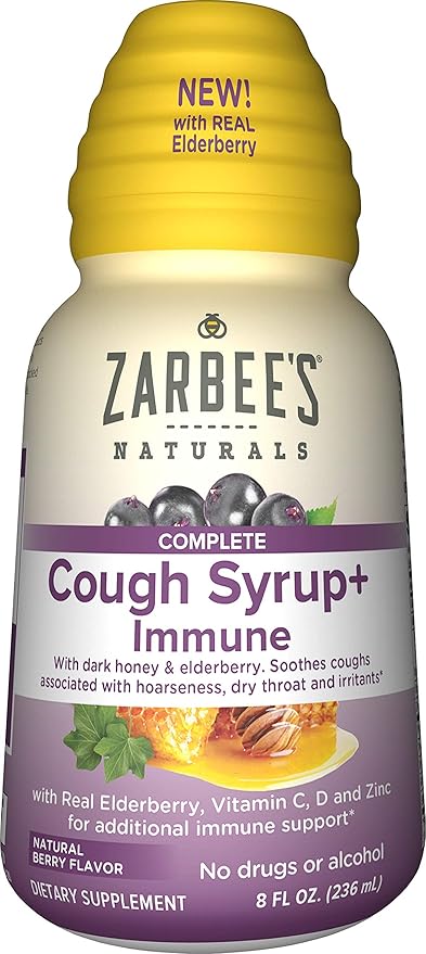 Amazon Com Zarbee S Naturals Complete Daytime Cough Syrup