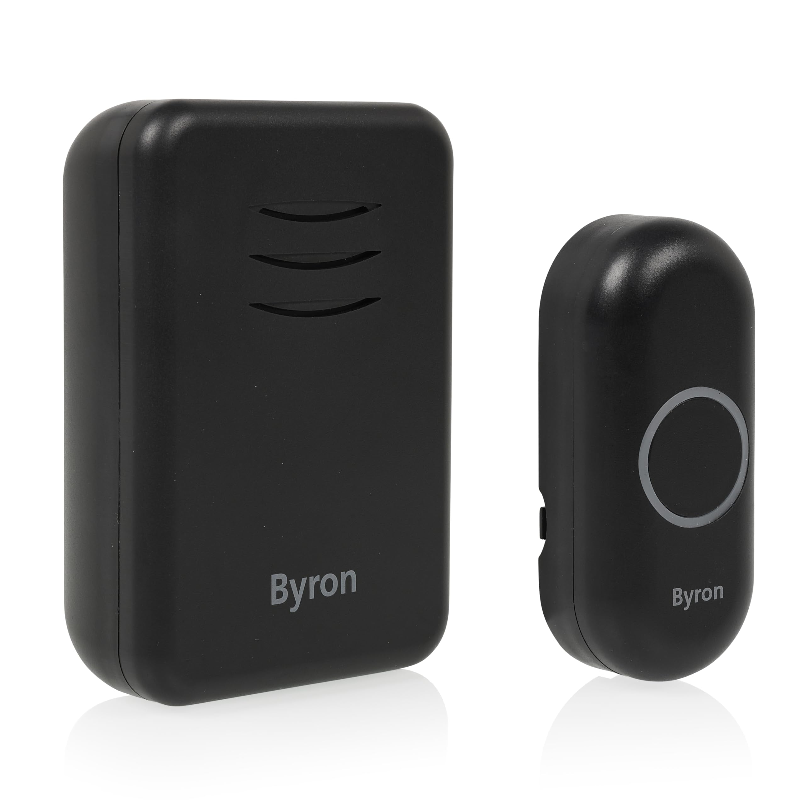 Byron Wireless Portable Doorbell Set – 150 m Range – 16 Melodies – DBY-22351BS — image 1