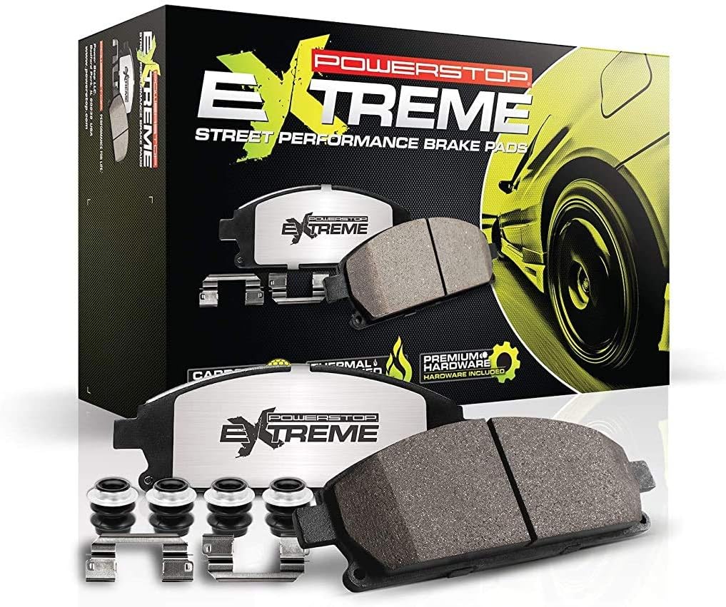 Power Stop Z26-1474A Z26 Carbon-Ceramic Front Brake Pad