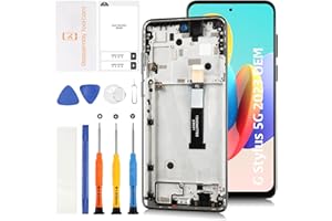Olivechard for Motorola Moto G Stylus 5G 2023 6.6" LCD Screen Replacement with Black Frame LCD Display Touch Digitizer Screen Assembly XT2315-1 with Repair Tools(Not for G Stylus 4G 2023)