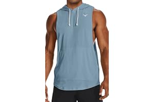Project Titan Men's Icon Cut Off Workout Hoodies Gym Muscle Tank Shirts Sleeveless Training Hoodies