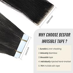 Light Yaki Tape in Hair Extensions Human Hair