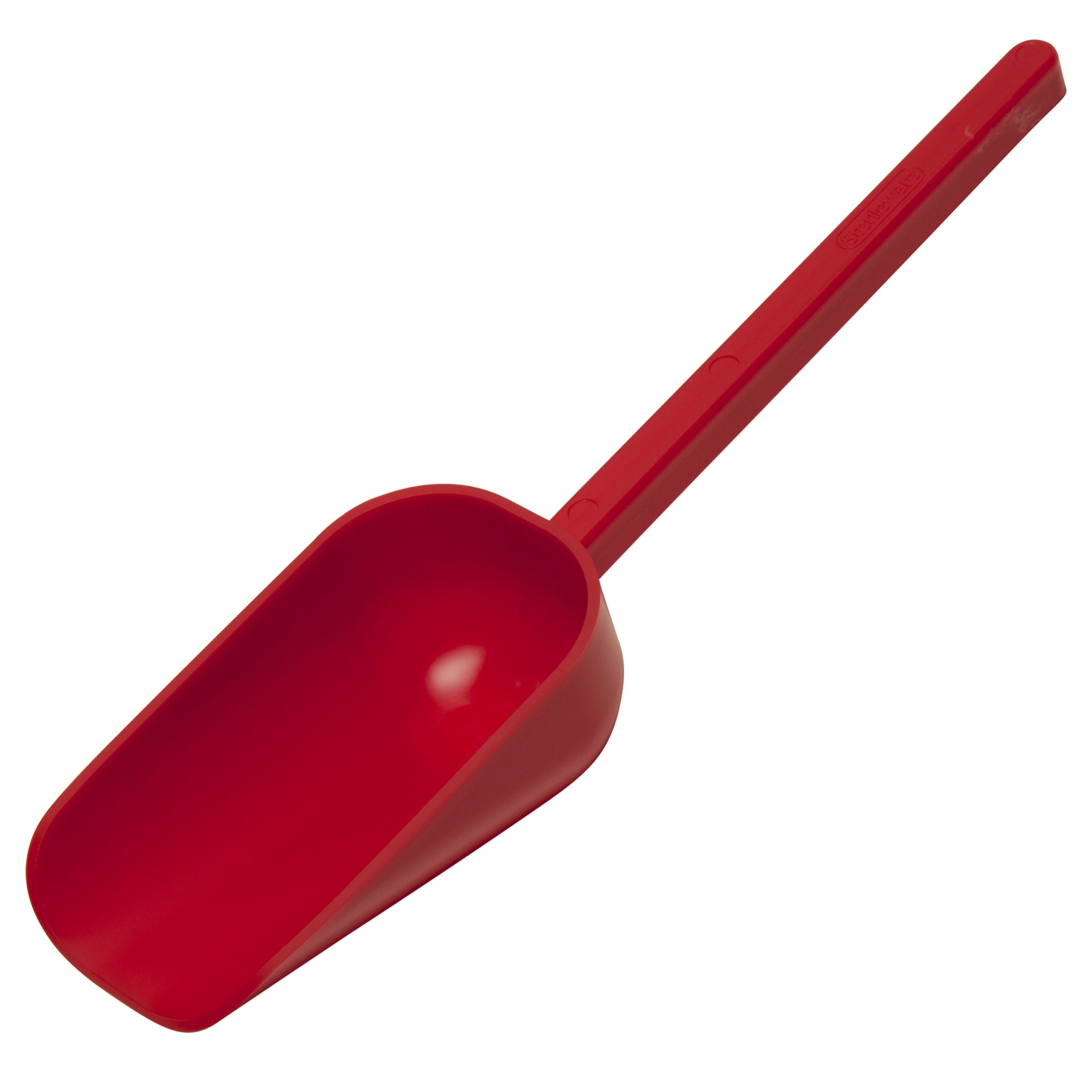 Bel-Art Sterileware Sterile Sampling Scoop; 125ml (4oz), Red, Plastic, Individually Wrapped (Pack of 100) (H36904-2004)