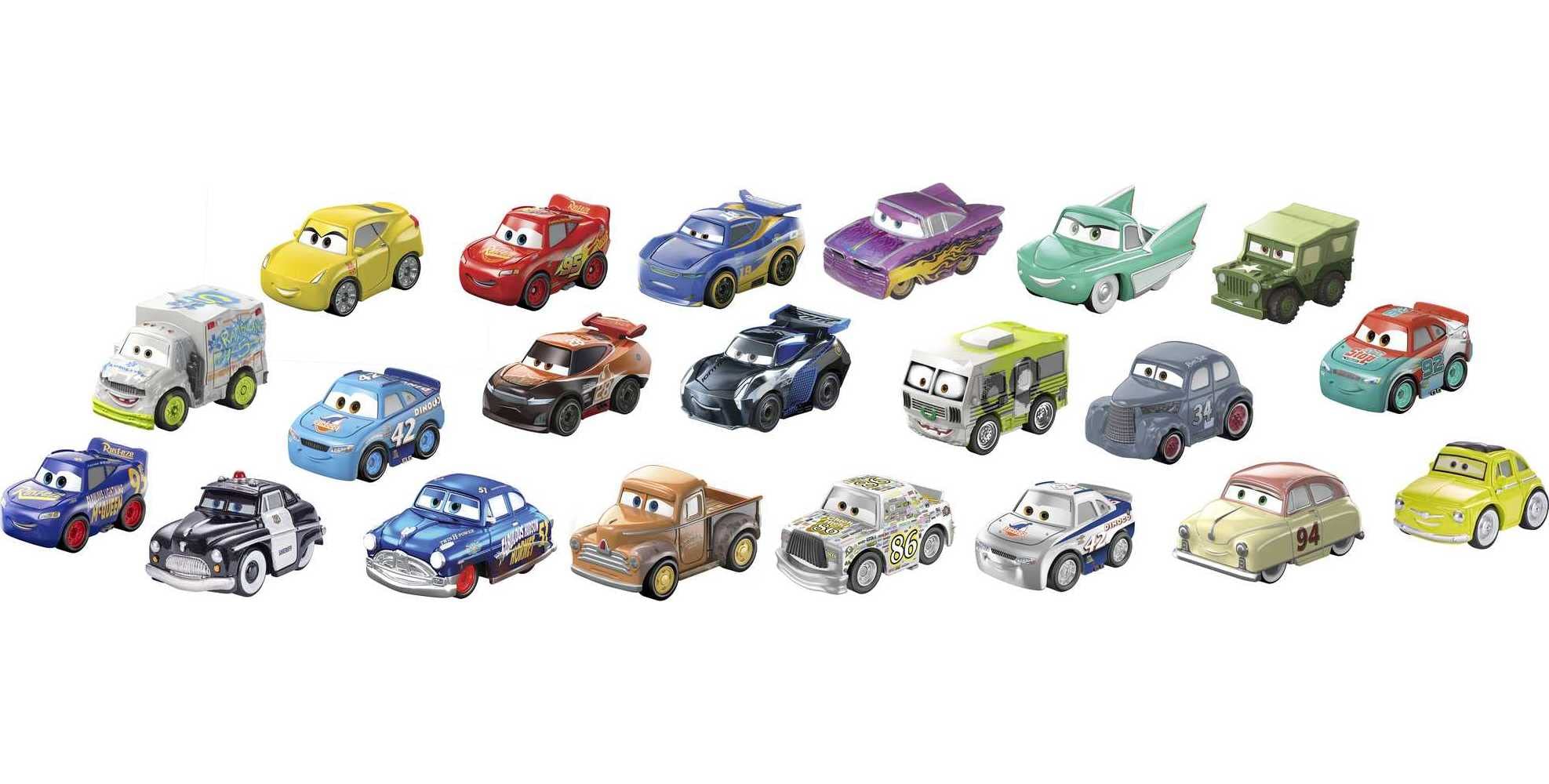 Mua Mattel Disney and Pixar Cars Mini Racers 21-Pack of Die-Cast Toy ...