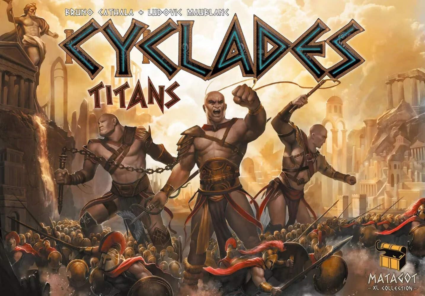 Matagot Cyclades Titans - Dutch, English, French, German, Spanish