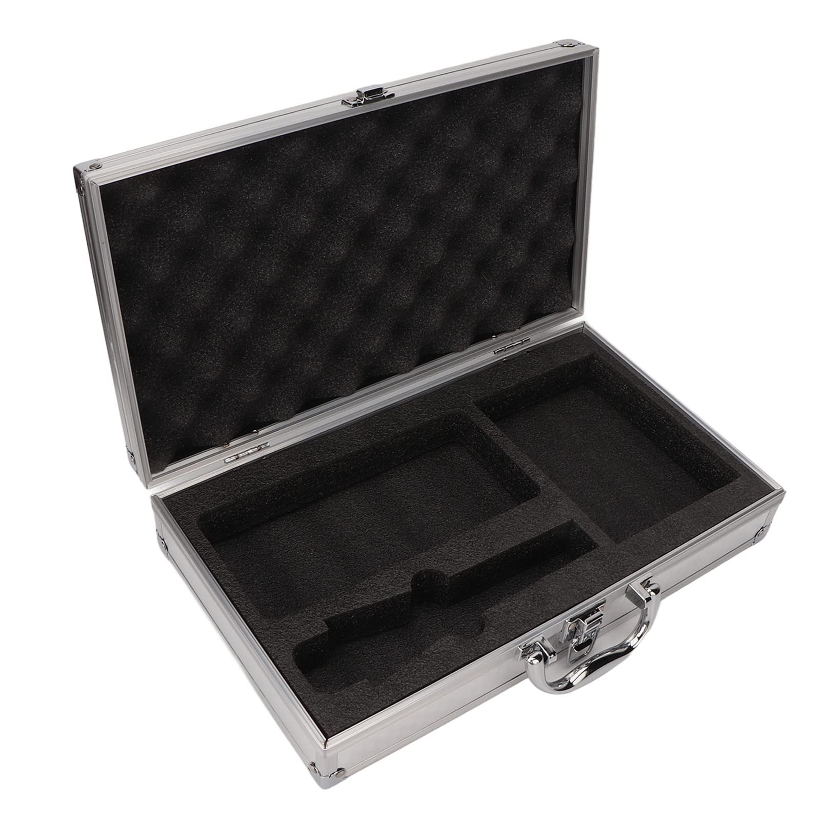 Multifunction Storage Box Large Capacity Buckle Lock Organizer Case Portable Tools Aluminum Storage Box for Travel Carry