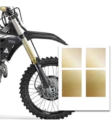 Amazon.com: MC MOTOPARTS Front Fork Tube Wrap Vinyl Graphics