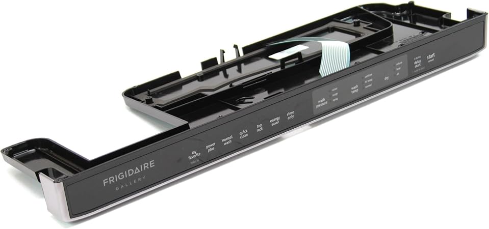 frigidaire gallery dishwasher control panel