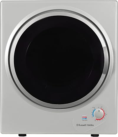 Russell Hobbs Silver Compact Mini Vented Tumble Dryer 2.5kg