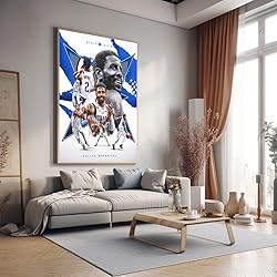 Basketball Superstar Kyrie Irving Signed Poster For