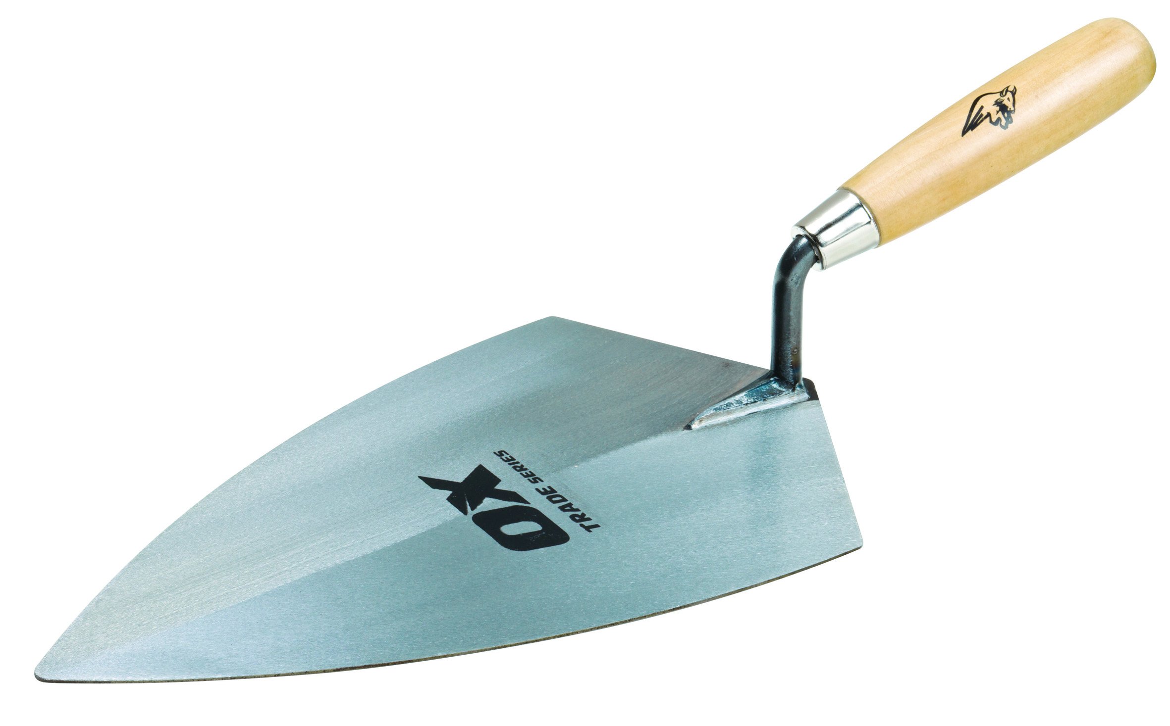 OX Trade Brick Trowel Philadelphia - Wooden Handle 11" / 280mm