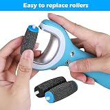 Jorest 10Pcs Replacement Rollers for Scholl Velvet Smooth Foot File 2 Shapes 3 view 9