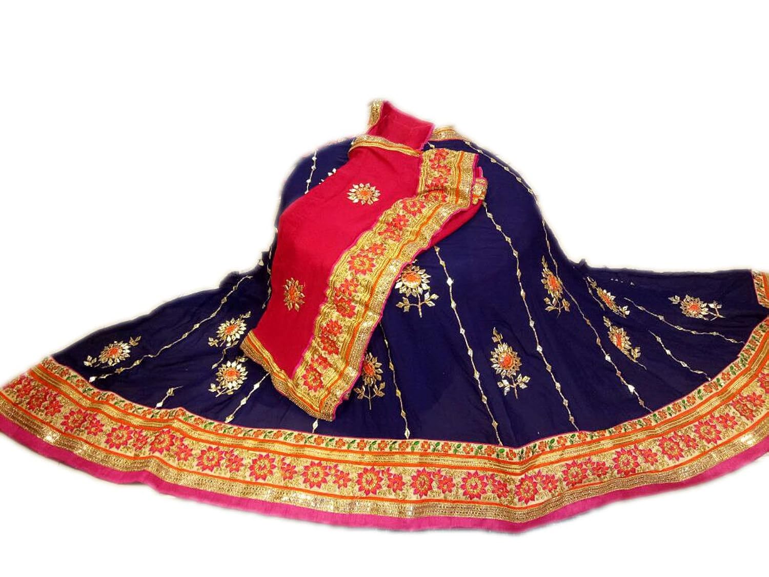 k.k.sales crepe lehenga choli