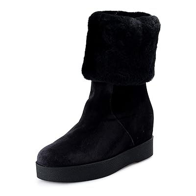 ferragamo shearling boots