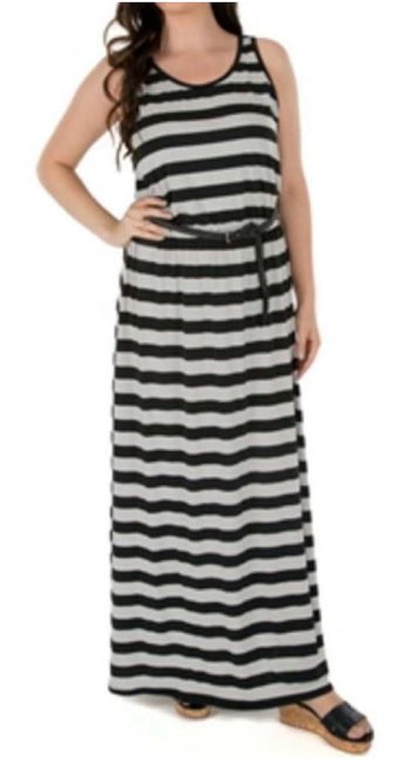 belted maxi dress
