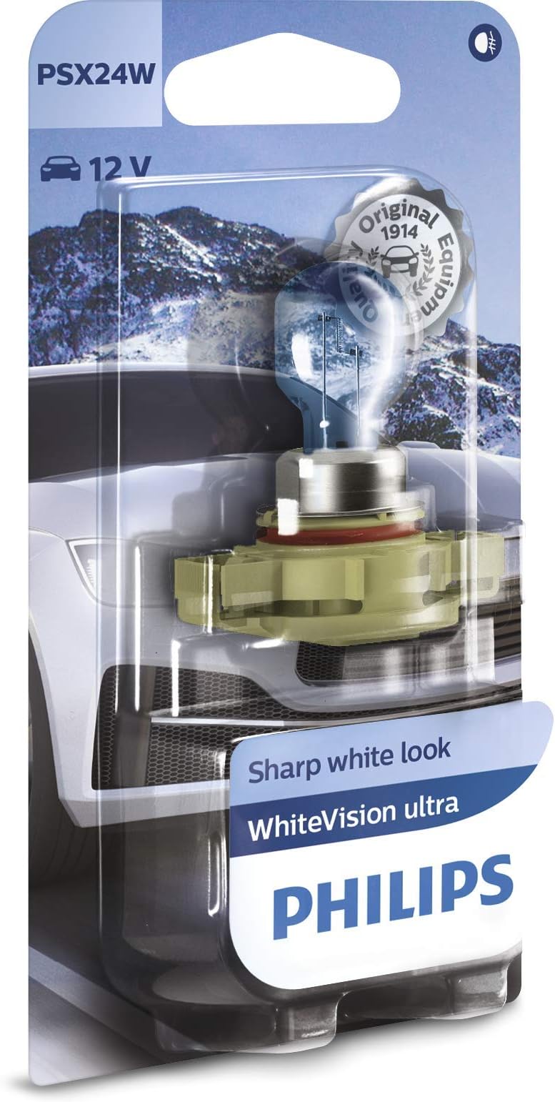 Philips WhiteVision Ultra PSX24W Car Signaling Bulb Single Blister