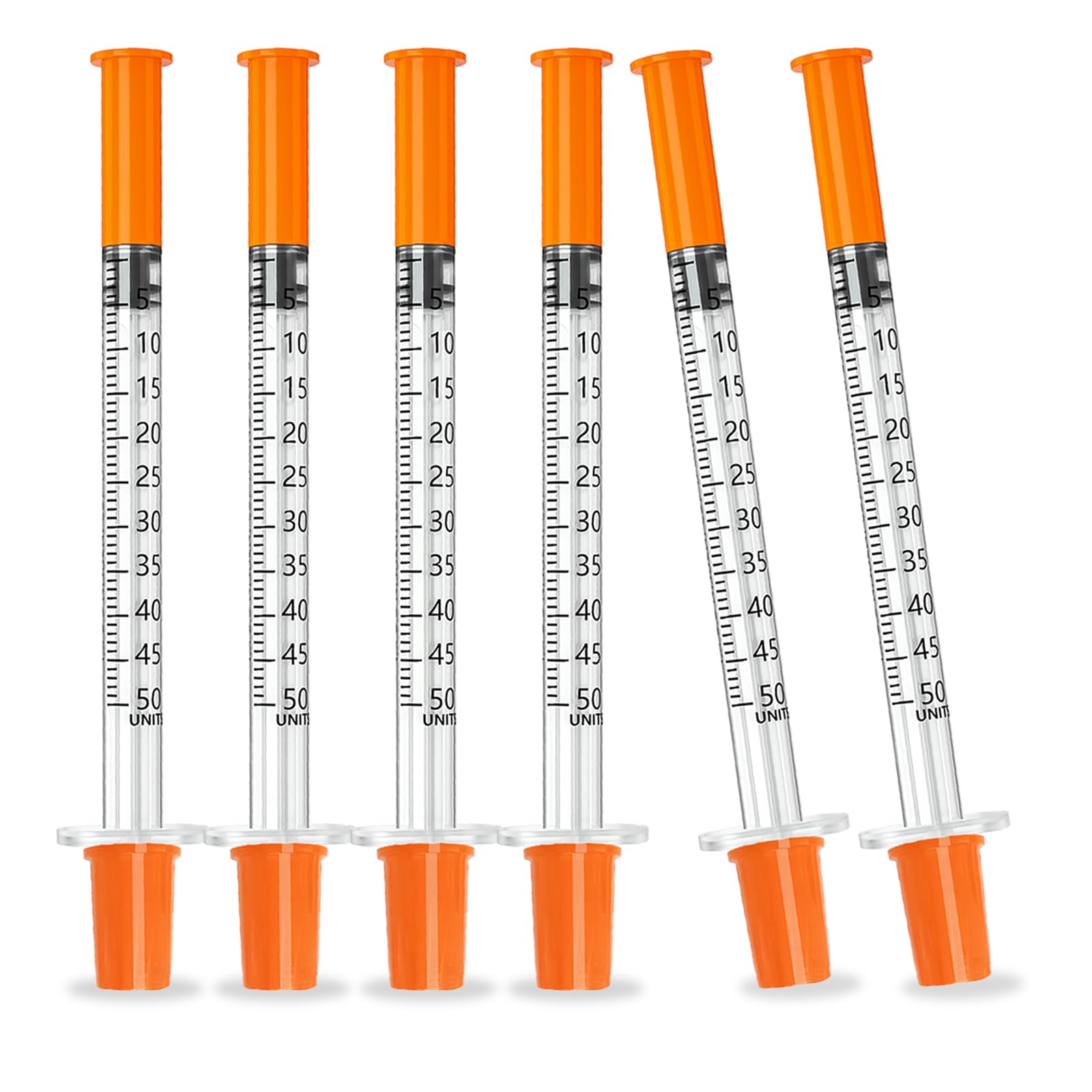 Photo 1 of 0.5ml 5/16" 30G Syringes, Disposable Individual Packaging - 100Pcs