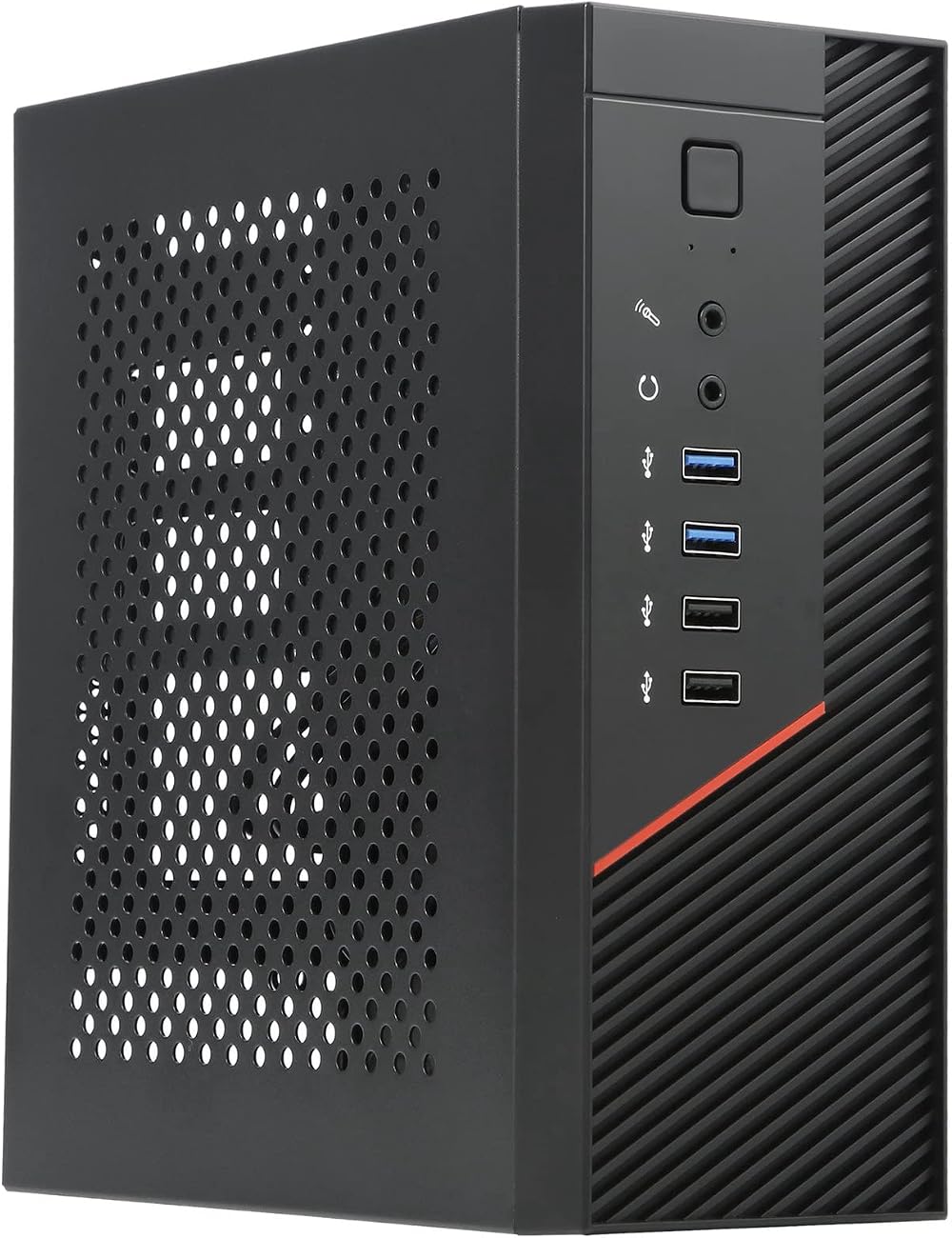 Vklopdsh A09P Mini ITX Case 4.2L Desktop Small 1U HTPC Gaming Chassis