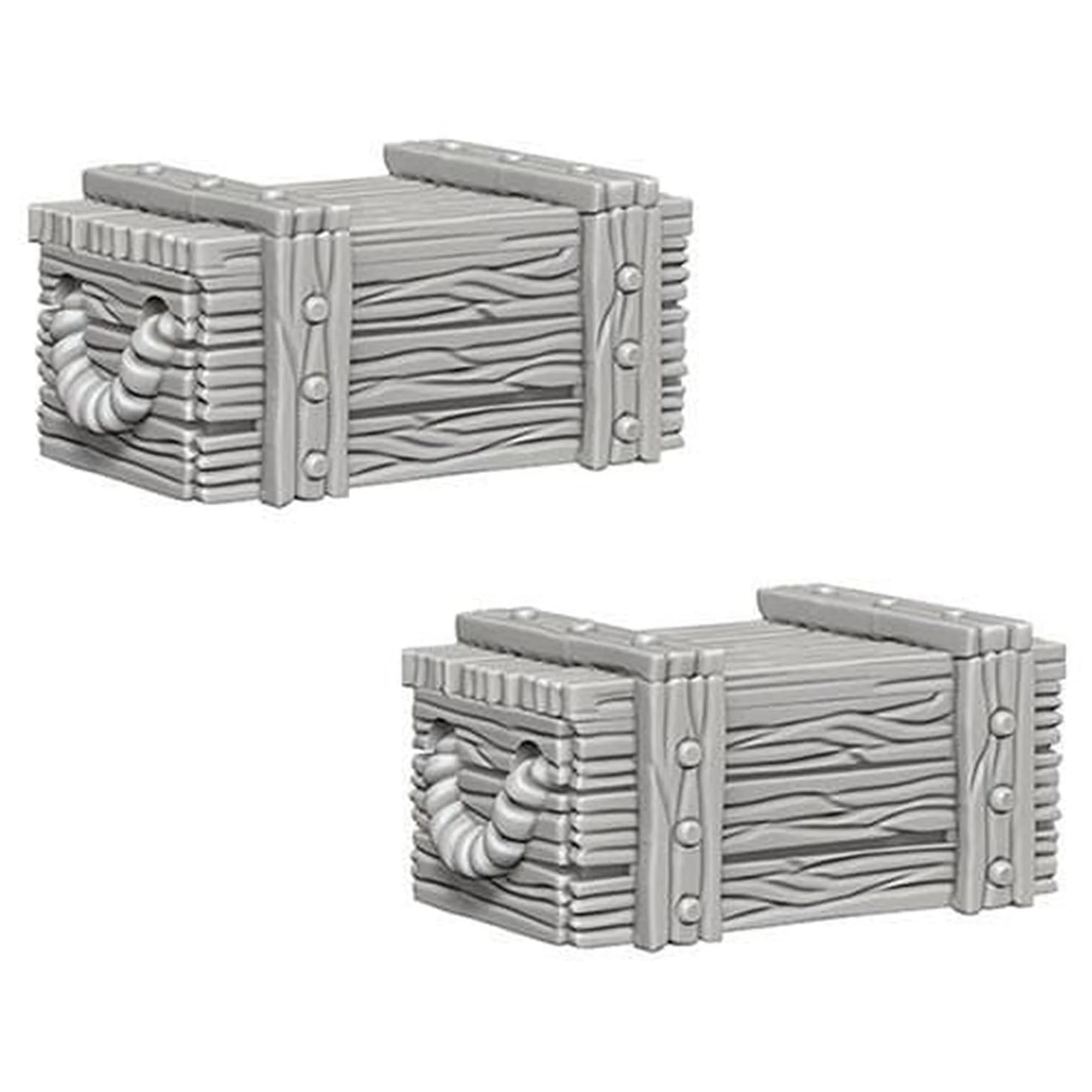 Pathfinder Deep Cuts Unpainted Miniatures Crates