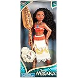 Official Disney Moana 28cm Classic Doll With Foldable Boat