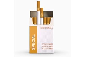Honeyrose SPECIAL - Tobacco & Nicotine Free Herbal Cigarettes, 100% Natural, Made in England