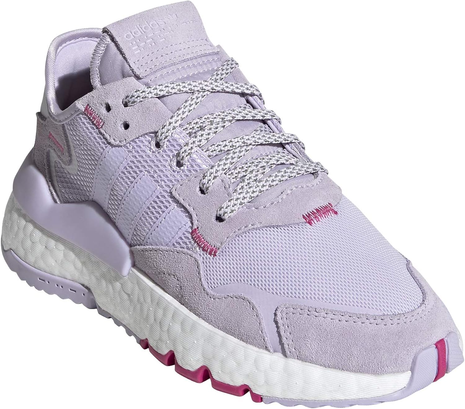 adidas nite jogger purple