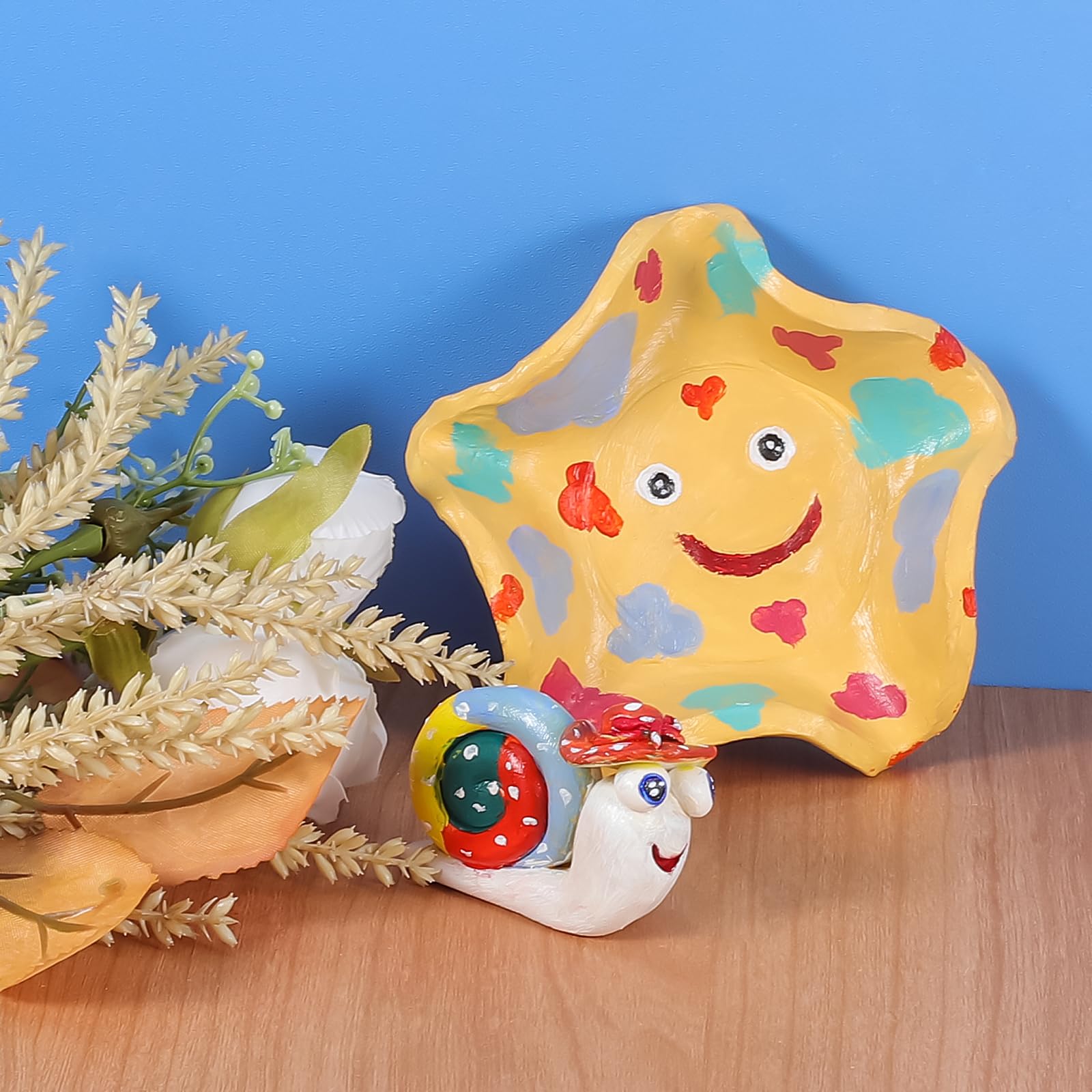 ifergoo Polymer Clay, Oven-Bake Clay, Non Toxic, 3.5 oz. bar, Great for Modeling, Sculpting, Holiday, DIY, Artistic Creation and School Projects. Great for Kids and Beginners (White)