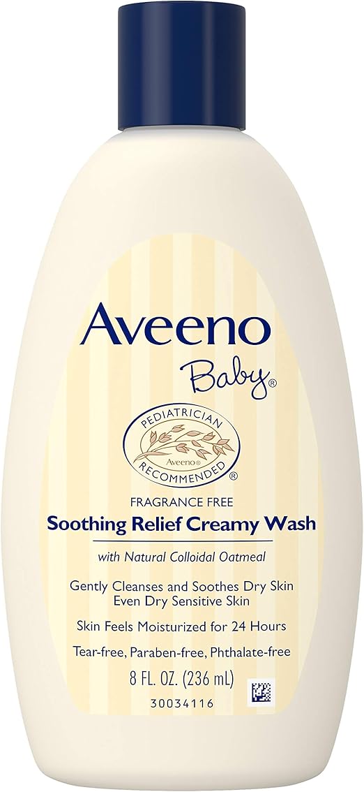 Aveeno Baby Soothing Relief Creamy Wash, 236 ml Salud
