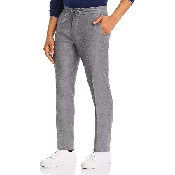 Dylan Gray Wool Classic Fit Drawstring Pants - 100% Exclusive Size