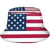 Bucket Hat for Men Women Fashion Patriotic Hats National Flag Fisherman Hat Outdoor Summer Travel Hiking Caps
