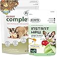 Sugar Glider Complete Food Starter Package - Nutritionally Complete Pellet Diet & High Protein Supplemental Food for Sugar Gliders… (2 Piece Set)