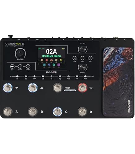 Amazon.com: MOOER GE1000Li Guitar Multieffects Pedal Processor