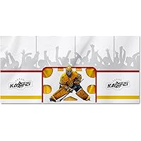 kasifei – 8' x 16' Heavy Duty Hockey Shooting Tarp – Built-in Shooter Tutor – Great Hockey Net Replacement – Training Equipme