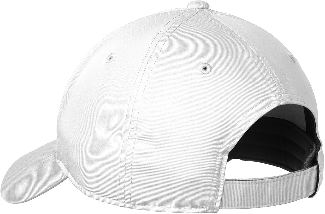 Nike Golf Dri-Fit Swoosh Front Cap, Black/White: Clothing