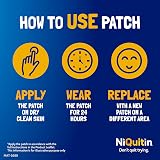 NiQuitin 21mg Patch Step 1 Clear 7 Patches 24h Craving Control UK view 9