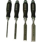 Narex Chisel Set 4-pcs (width 6/12/20/26 mm) with dark handle