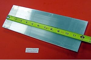 YOOZENA 1/4" X 4" ALUMINUM 6061 FLAT BAR 12" long T6511 .250" New Mill Stock