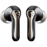 SoundPEATS Air5 Pro+ MEMS Speaker Earbuds, Hybrid Driver Earbuds with 10mm Composite Diaphragm Speaker, aptX Lossless & Hi-Res, AI Adaptive ANC & 6 Mic, LE Audio LC3, Bluetooth 5.4, Weightless Comfort