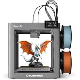 FLASHFORGE Creator 5 Multi-Color 3D Printer, 4 Independent Extruders, Zero-Waste Material Switching, Group Control, 600mm/s High Speed, Multi-Color TPU Printing, 256mm&sup3; Build Volume