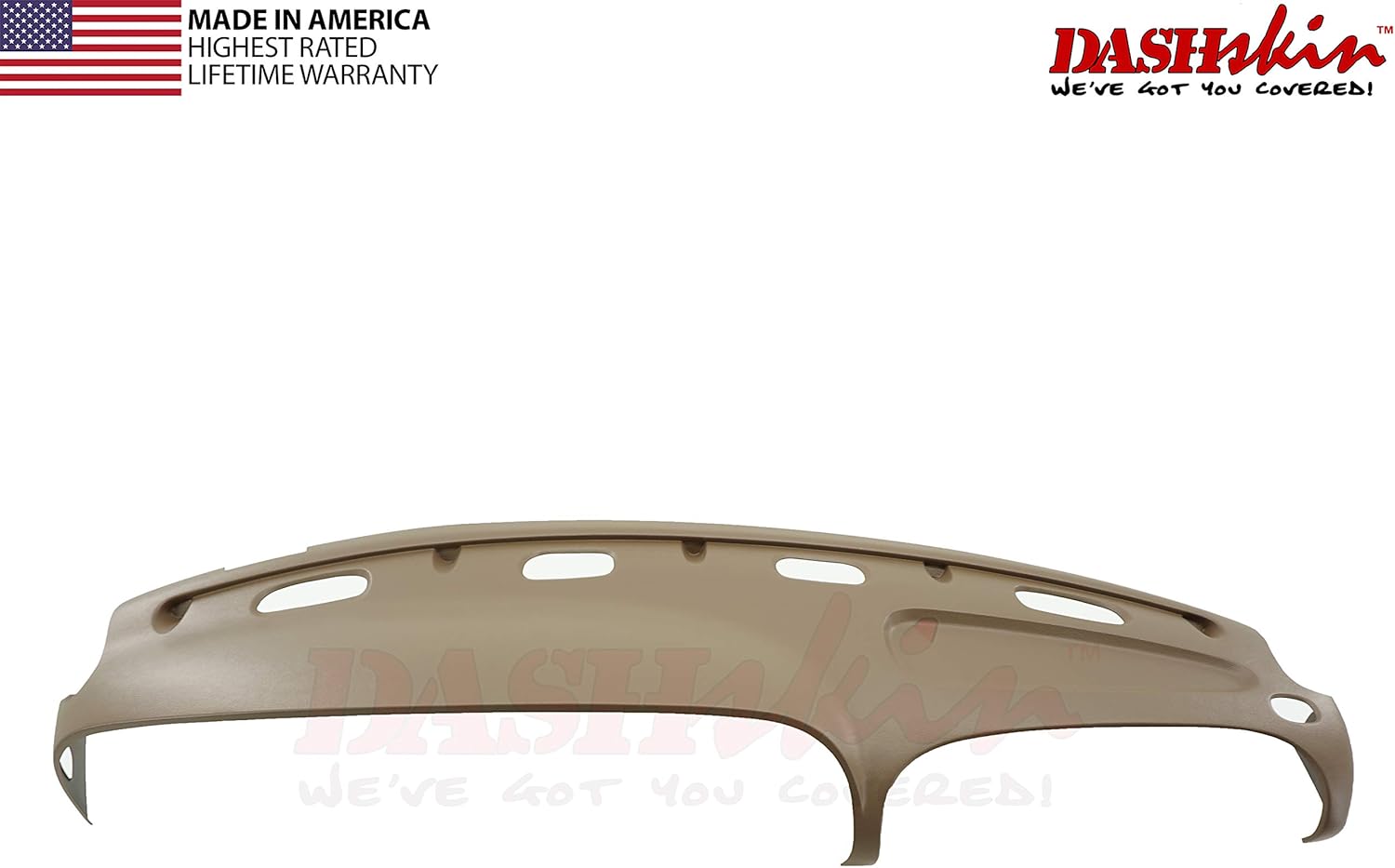 DashSkin Molded Dash Cover Compatible with 98-01 Dodge Ram in Camel (USA Made)