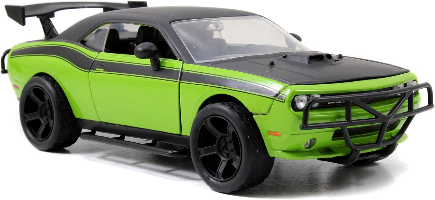 Jada Toys 253203043 Fast & Furious Letty's Dodge Challenger SRT8 Off Road Car Tuning Model 1:24 Scale with Spoiler - Image 5
