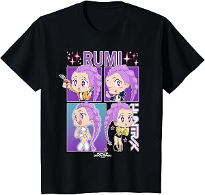 Kpop Demon Hunters Rumi Officially Licensed T-Shirt