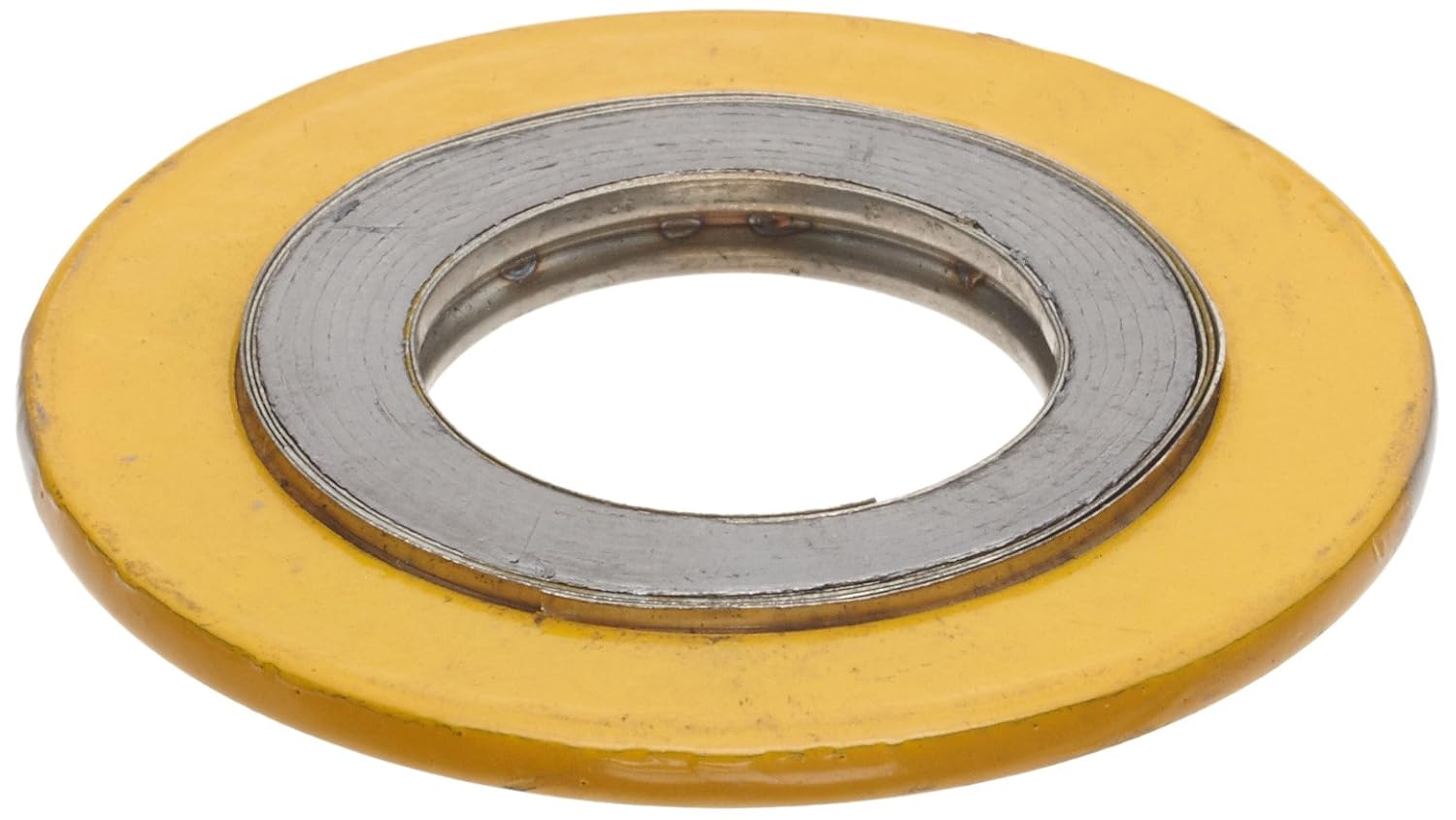 Metal Reinforced Pure Graphite Flange Gasket, Ring, Fits Class 150 Flange, 4" Pipe Size, 5" ID