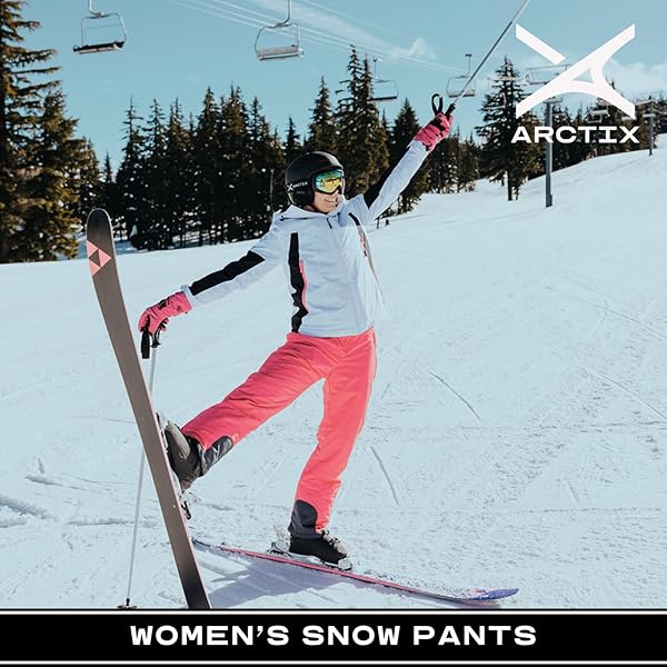 ARCTIX WOMEN’S INSULATED SNOW PANTS, BLACK, SMALL SHORT
