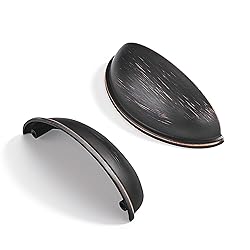 CABDM 2 Pack 3-3/4" Drawer Pulls Oil Rubbed Bronze