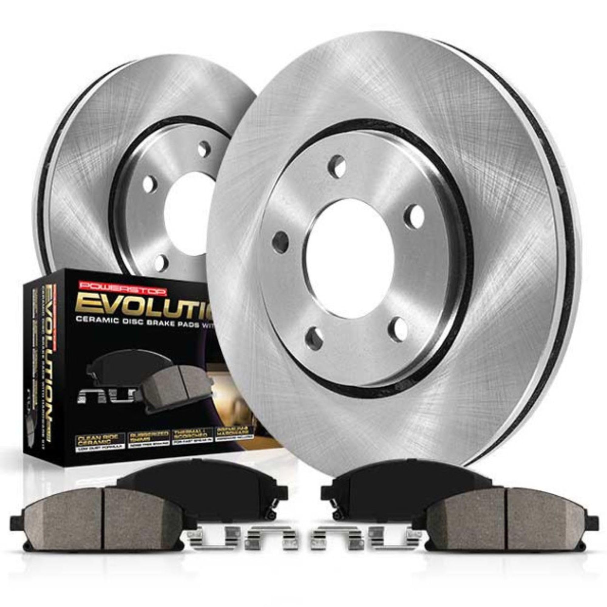 Photo 1 of Power Stop KOE3024 Autospecialty Front Replacement Brake Kit-OE Brake Rotors & Ceramic Brake Pads For Lincoln Aviator 2003-2005 [Model Specific]