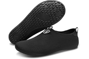 L-RUN Mens Water Sports Shoes Womens Quick-Dry Barefoot Aqua Socks for Swim Beach Pool Surf Yoga