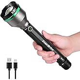 EverBrite 5000 High Lumens Rechargeable Flashlight, 5 Modes Zoomable Tactical Flash Light High Powered, LED Super Bright Spotlight for Hunting Hiking Camping Home Emergency& Survival Gear